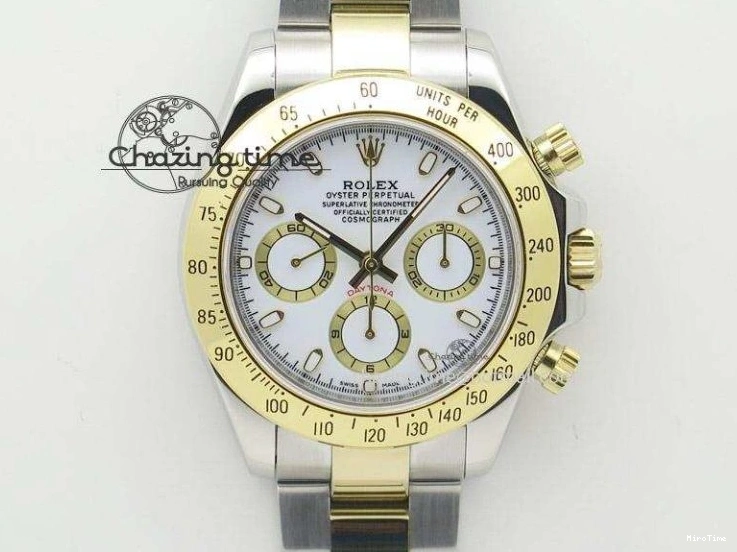 MiroTime 0117 MultiPurpose Day-Date 36 RG 128239 Bp Maker Best Edition White Dial on RG President Bracelet 3139